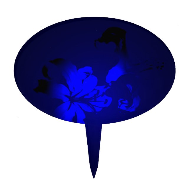 Irish Design-The Flower Collection Cake Topper (Front)