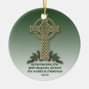 Irish Diaspora Christmas Ornament