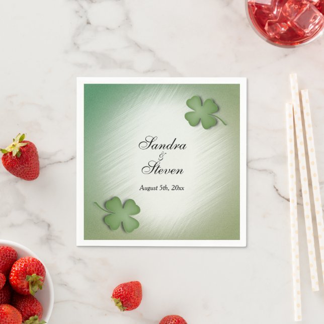 Irish Dream Wedding Napkins (Insitu)