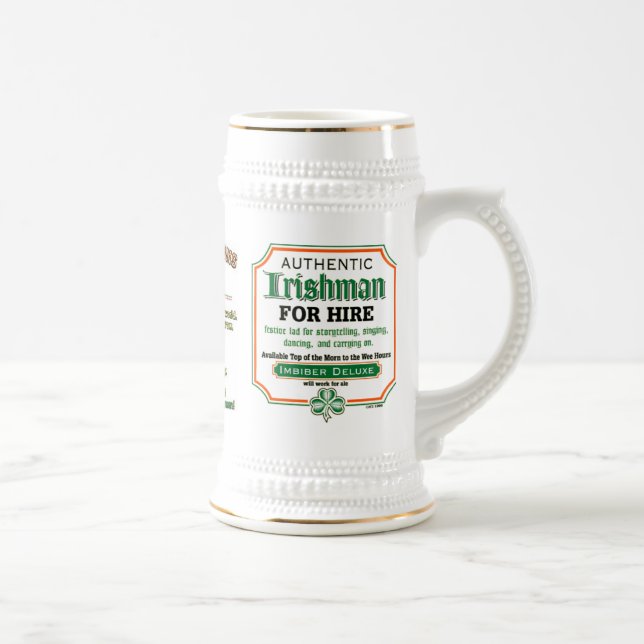 Irish Drinking Mug (Right)