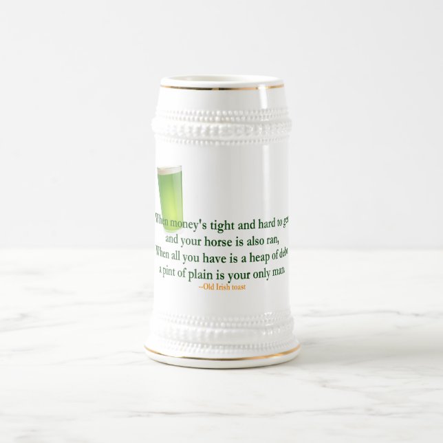 Irish Drinking Saying 2 - Stein/Mug Beer Stein (Center)