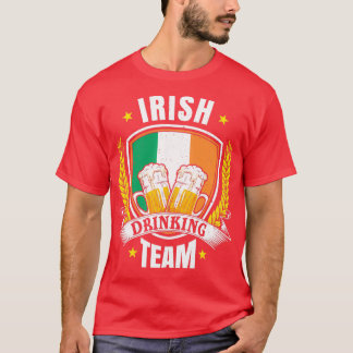 Irish Drinking Team Beer Games Design T-Shirt