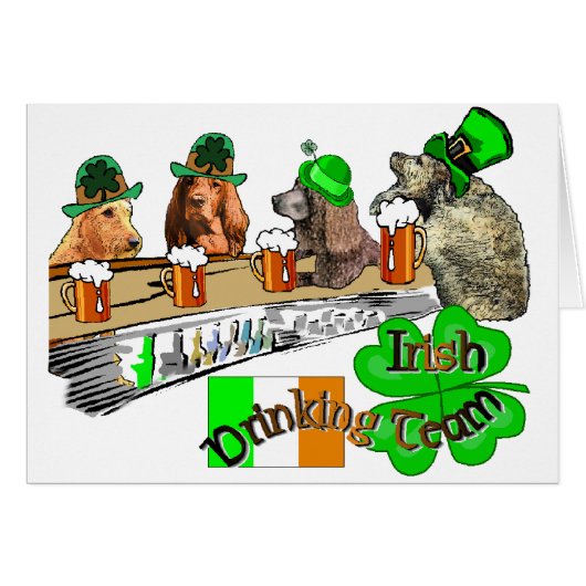 Irish Drinking Team Cards (Front Horizontal)
