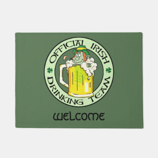 Irish Drinking Team Doormat