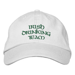 Irish Drinking Team Embroidered Baseball Hat