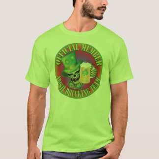 Irish Drinking Team Skull T-Shirt