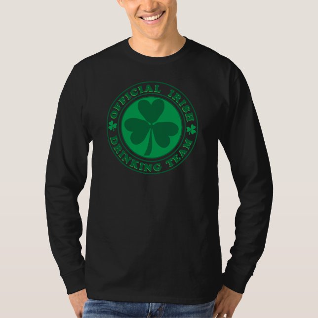 Irish Drinking Team/St. Patrick's Day T-Shirt (Front)