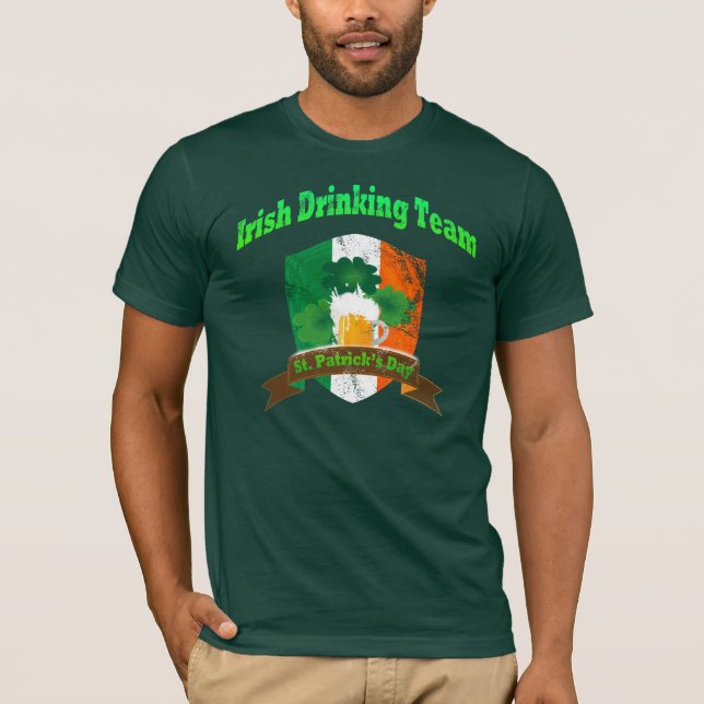 Irish Drinking Team T-Shirt (Front)