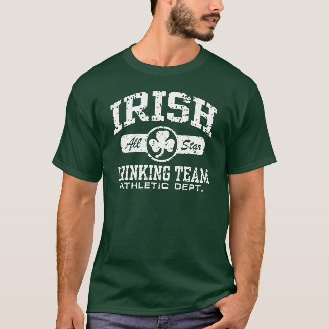 Irish Drinking Team T-Shirt (Front)
