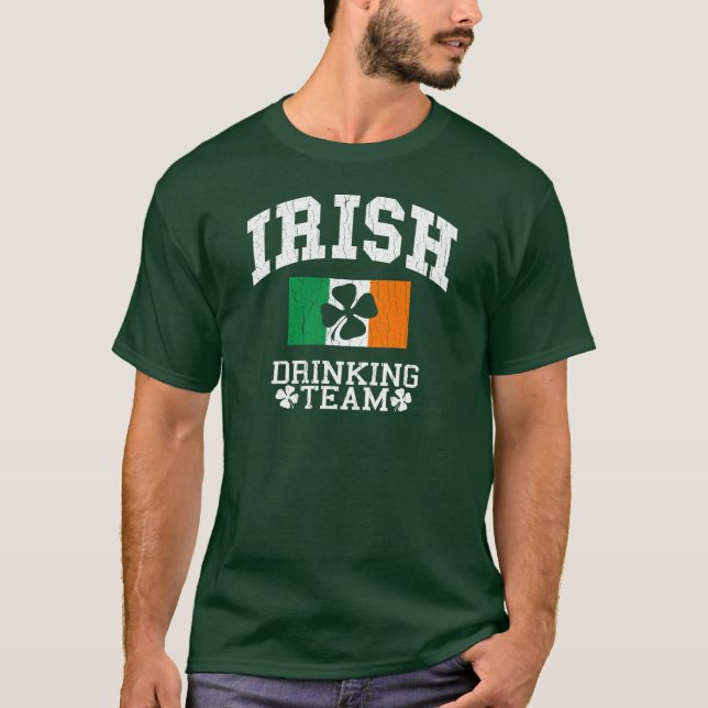 Irish Drinking Team T-Shirt (Front)