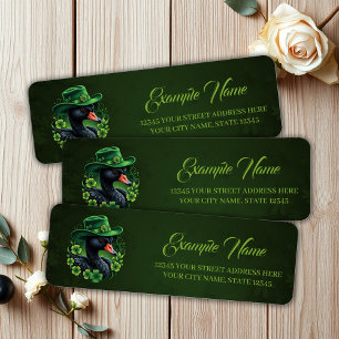 Irish Elegance, The Black Swan of St. Patrick Label