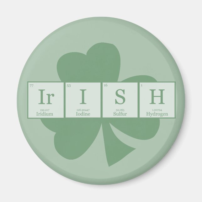 Irish [Elements] Magnet (Front)