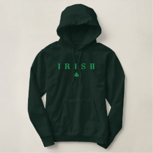 Irish Embroidered Hoodie