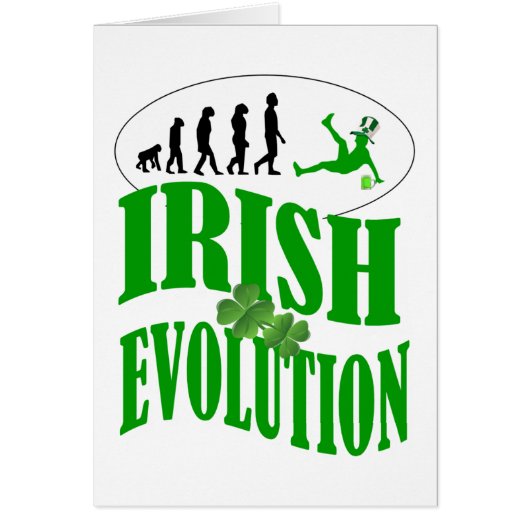 Irish evolution cards (Front)
