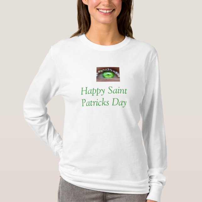 Irish Eye St Patricks Day Top (Front)