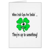 Irish Eyes Are Smiling Cards (Front)