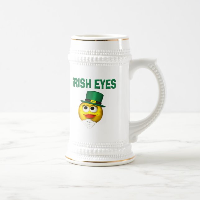 IRISH EYES BEER STEIN (Right)