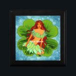 Irish Fairy  Gift Box<br><div class="desc">Irish Fairy gift box by ArtMuvz Illustration. Matching st patricks day apparel, t-shirts and shamrock gifts. ireland apparel, gifts. Get ready for St. Patricks Day with our festive gifts and romantic apparel! Perfect for St. Patricks Day parties to family gatherings. No matter what your budget is, there's a St. Patricks...</div>