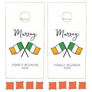 Irish Family Reunion Cornhole Set