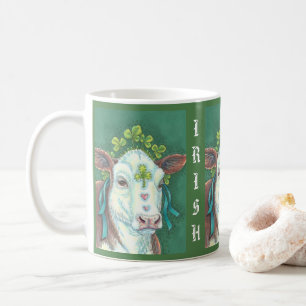 IRISH FARMER ST. PATRICK'S DAY COW MUG