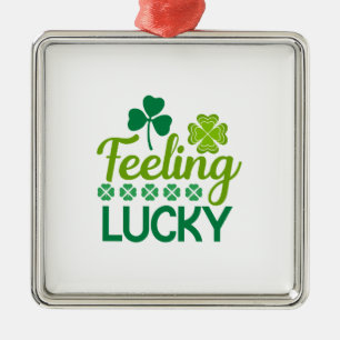 Irish Felling Lucky Metal Ornament