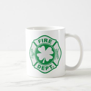 Irish Fire Dept Coffee Mug by irishprideshirts at Zazzle