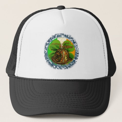 Irish Firefighter custom name hat