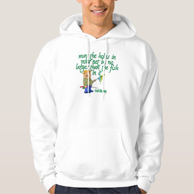 Irish Fishing Blessing Hoodie (Front)