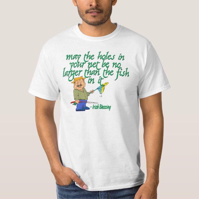 Irish Fishing Blessing T-Shirt (Front)