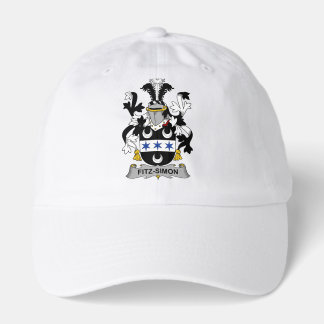 Irish Fitz-Simon Coat of Arms Family Crest Hat