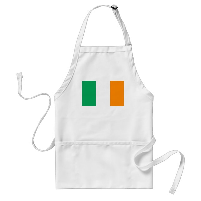 irish flag adult apron (Front)