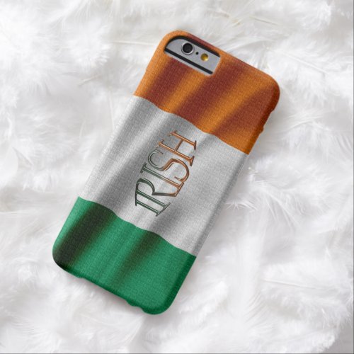 Irish Flag Artwok Barely There iPhone 6 Case