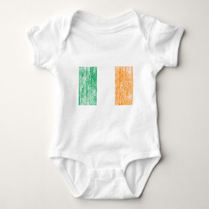irish flag baby bodysuit