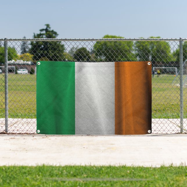 Irish Flag Banner (Insitu)