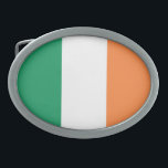 Irish Flag bbcn Belt Buckle<br><div class="desc">Irish Flag Belt Buckle
Design © Trinkets and Things 2017 - AHP Design. All Rights Reserved.</div>