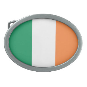 Irish Flag bbcn Belt Buckle