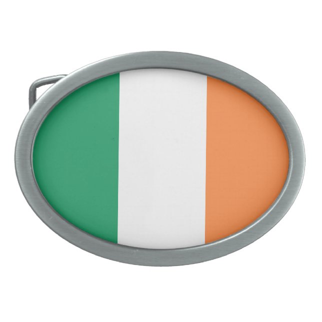 Irish Flag bbcn Belt Buckle (Front)