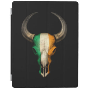 Irish Flag Bull Skull iPad Smart Cover