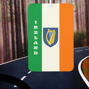 Irish Flag Car Air Freshener, Ireland Freshener