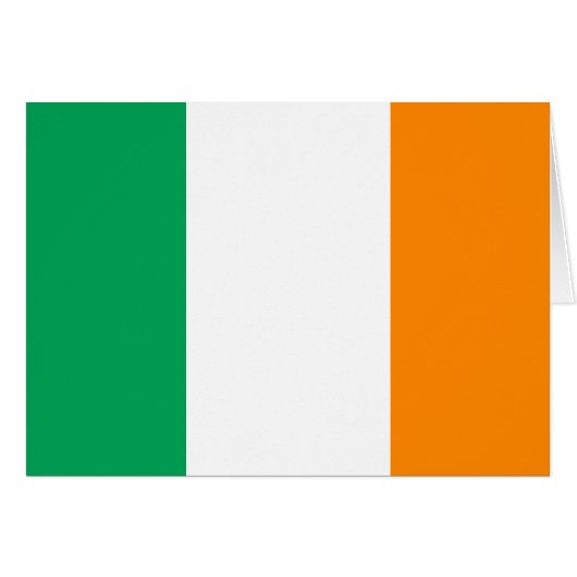 irish flag cards (Front Horizontal)