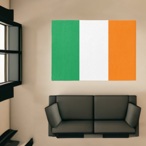 Irish Flag Carpet Patriotic decor _ Ireland Rug