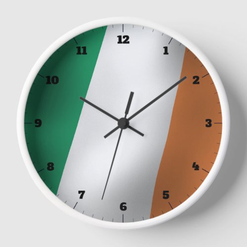 IRISH FLAG CLOCK