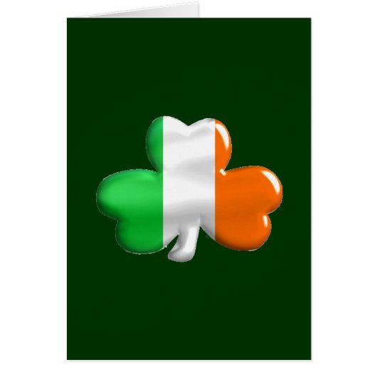 Irish Flag Clover Cards (Front)