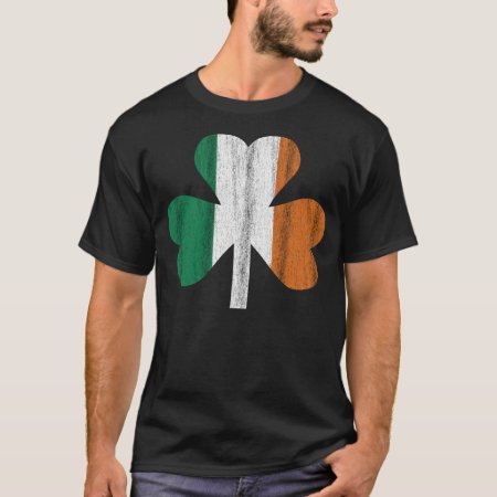 Irish Flag Clover T-shirt