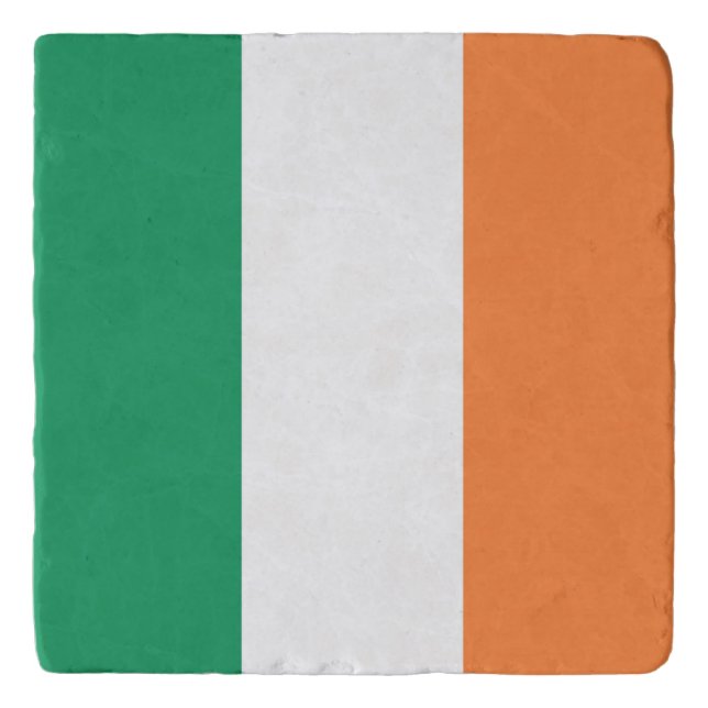 Irish Flag coastercnt Trivet (Front)