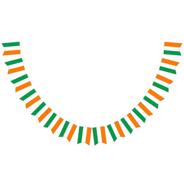 Irish Flag colored Bunting Flags (All)