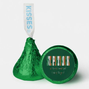 Irish Flag Colors in Text St. Patrick Hershey®'s Kisses®