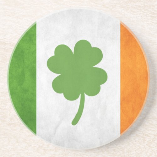 Irish Flag Drink Coaster