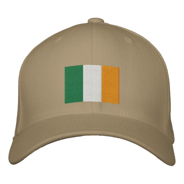Irish Flag Embroidered Hat (Front)
