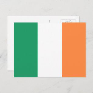 Irish Flag, Flag of Republic of Ireland Postcard